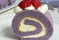 梦幻紫薯奶油蛋糕卷的做法