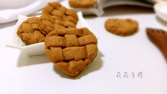 巧克力编织饼干