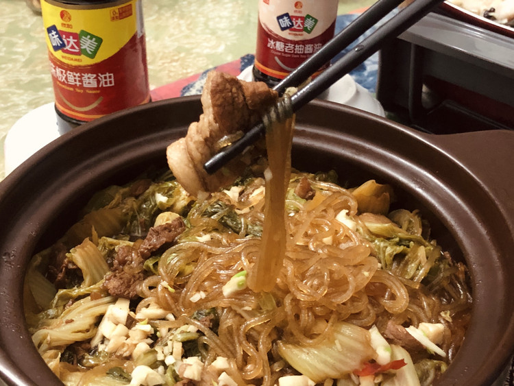 冬季餐桌家常菜～猪肉炖白菜的做法