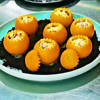 橙香鱼子酱水果沙律的做法图解3