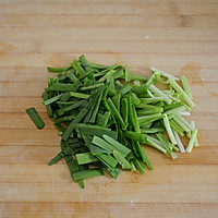 72期 韭菜烩豆腐（年夜菜之二）的做法图解3