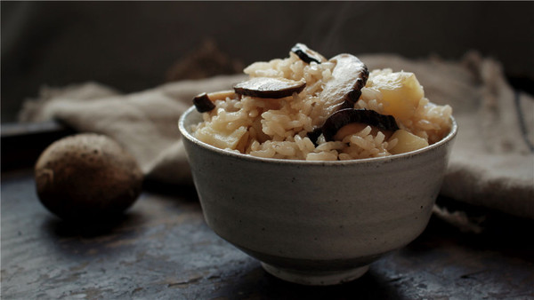 香菇土豆油饭