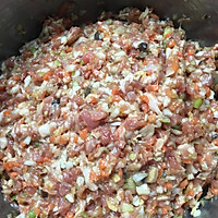 猪肉白菜红萝卜饺子的做法图解3