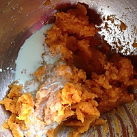 椰香芝士烤红薯——雄鷄標椰浆试用菜谱的做法图解2