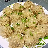 珍珠丸子的做法图解4