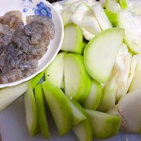 #测测你的夏日美食需求#虾仁炒葫芦瓜㊙️的做法图解2