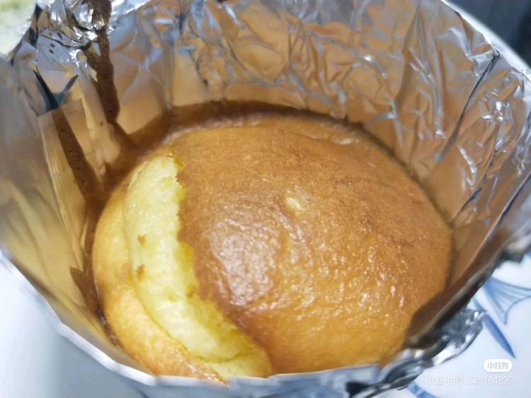 空气炸锅烤蛋糕的做法