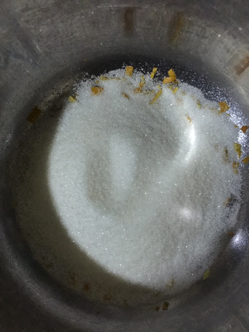 香橙蛋糕#熙悦食品低筋粉#的做法图解2