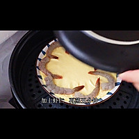 #橄榄中国味 感恩添美味#老少皆宜鲜嫩无比的虾仁豆腐蒸蛋的做法图解10