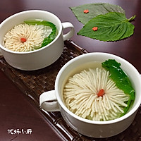 菊花豆腐汤的做法图解12