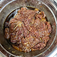 仿制国宴菜-沙葱牛肉的做法图解3