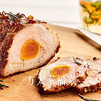 咸蛋叉烧肉的做法图解8