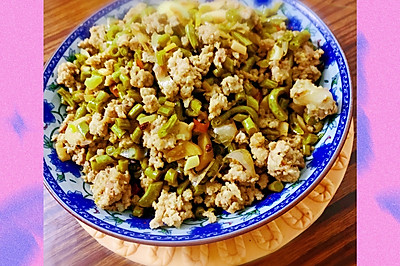 肉末豇豆