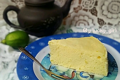 清新柠檬蒸蛋糕