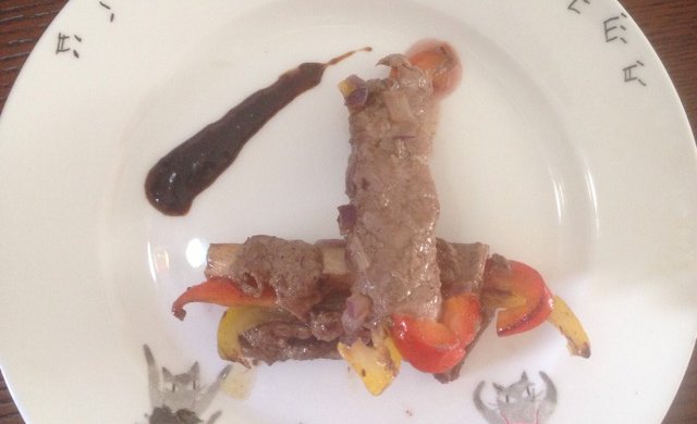 黑椒牛肉卷