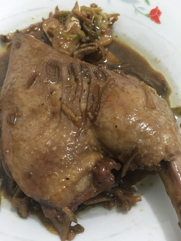 陈皮鸭腿的做法