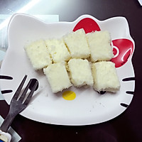 椰丝牛奶小方块的做法图解6
