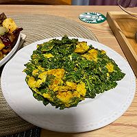 羽衣甘蓝蛋饼的做法图解3