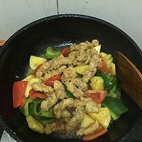 菠萝咕噜肉的做法图解10