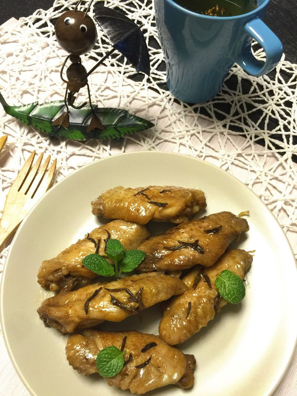 茶叶盐焗鸡中翅