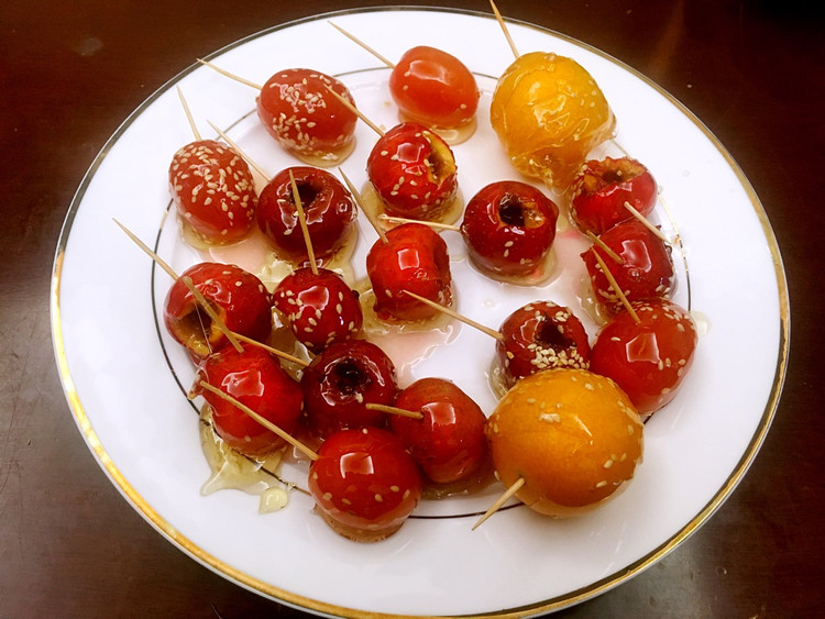 冰糖葫芦的做法