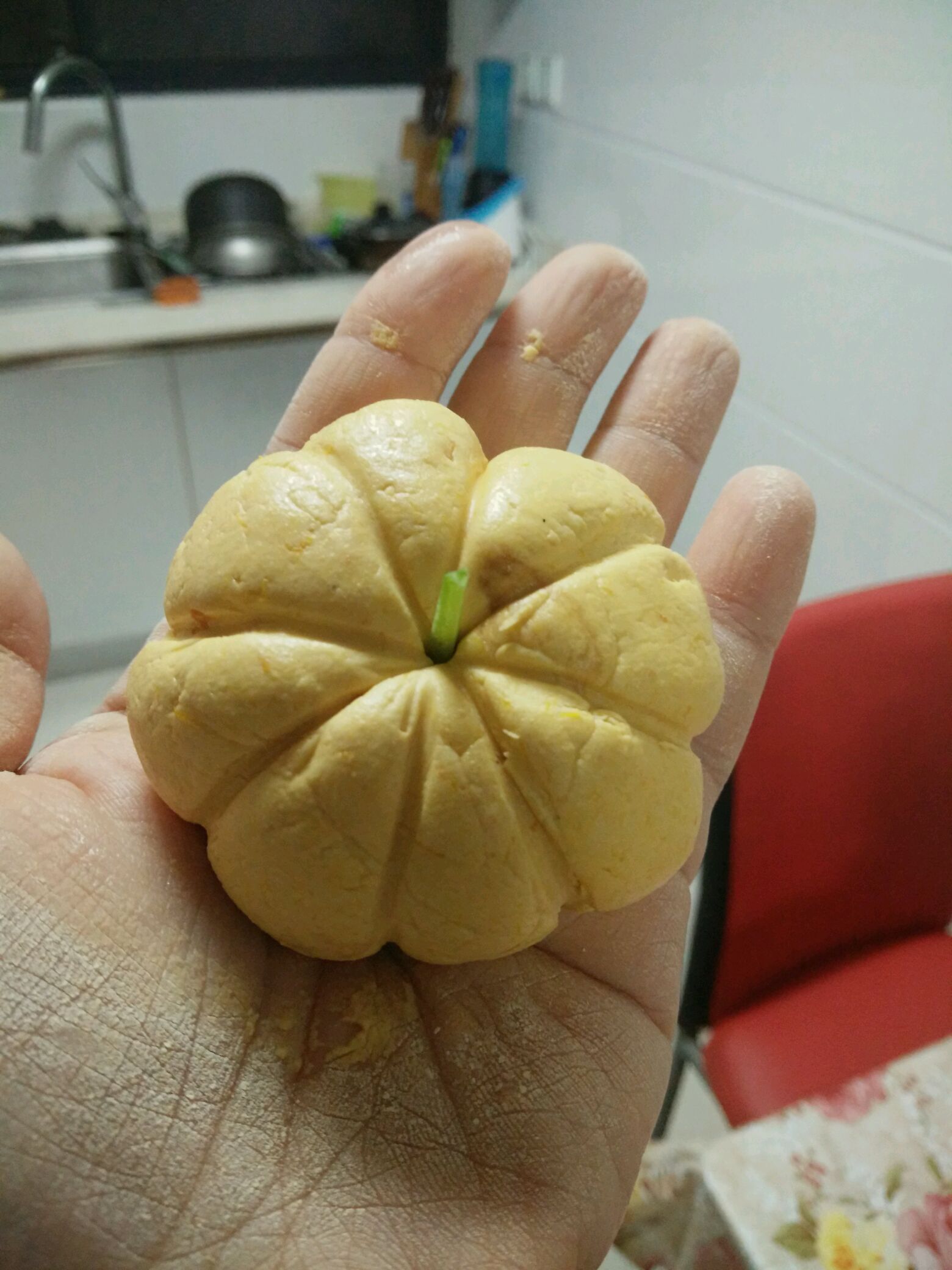 面粉版南瓜饼怎么做_面粉版南瓜饼的做法_豆果美食