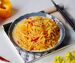 彩椒土豆丝的做法