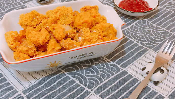 超低卡香脆鸡米花