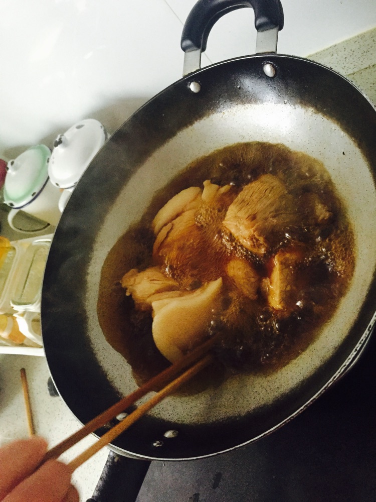 红烧肉（大块）的做法图解5