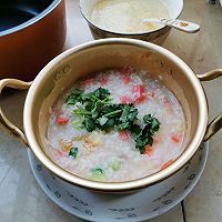 蔬菜大米粥（儿童营养早餐）的做法图解2