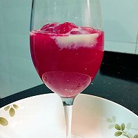 惊艳的火龙果皮冰砂酱的做法图解8