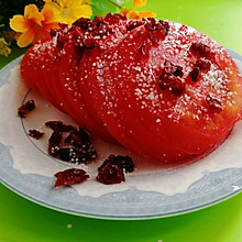#夏日消暑，非它莫属#甜蜜蜜的西红柿