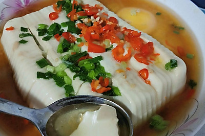 十五分钟冬日懒人豆腐窝蛋