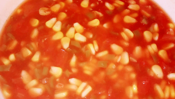 番茄玉米汤