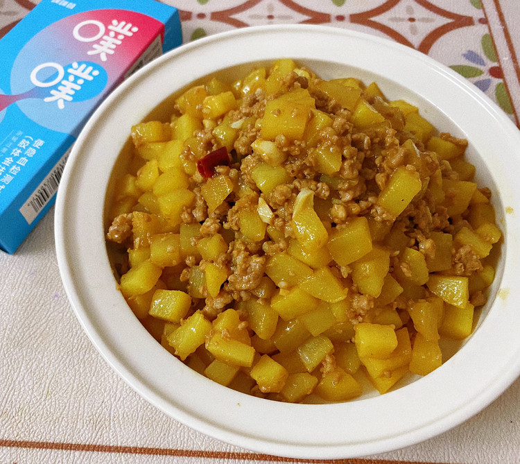 肉末土豆的做法