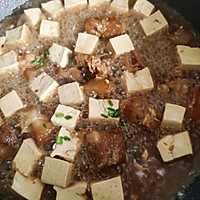 牛筋炖豆腐的做法图解4