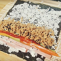 家庭寿司(省时，简单，营养，易携带)的做法图解3