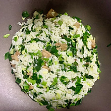 青蒜苗炒饭