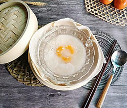 #年味十足的中式面点#桂花酒酿年糕汤的做法