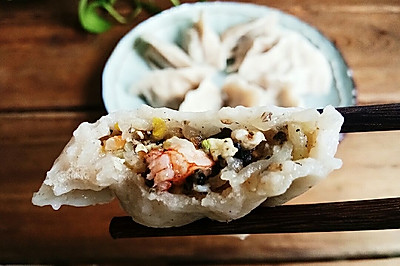 萝卜虾仁饺子