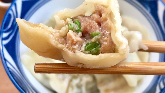芹菜猪肉饺子～