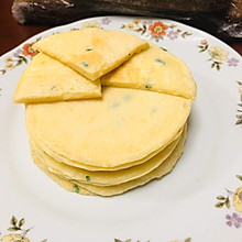 江南版鸡蛋香葱糯米饼，懒人便捷早餐和小食