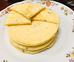 江南版鸡蛋香葱糯米饼，懒人便捷早餐和小食的做法