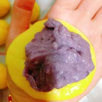 免烤箱❗零失败❗超详细❗紫薯芋泥仙豆糕❤的做法图解2