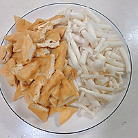 鲜菇豆干的做法图解1