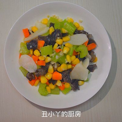 2.2元的五色小炒菜｜5分钟搞定