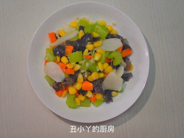 2.2元的五色小炒菜｜5分钟搞定