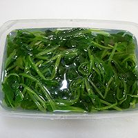 麻酱菠菜墩的做法图解3