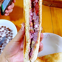 牛油果紫薯三明治的做法图解8