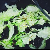 #寻味外婆乡#椒香木耳莲花白的做法图解5